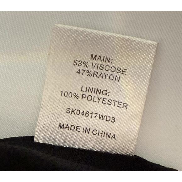 Meshki Taluha Diamante Black Mini Flute skirt XS (size2) - Picture 2 of 7